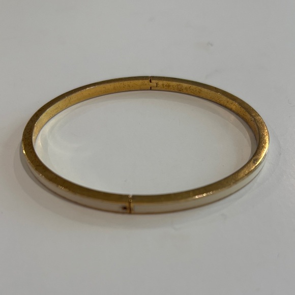 Tory Burch Gold Bangle Bracelet - Picture 1 of 1